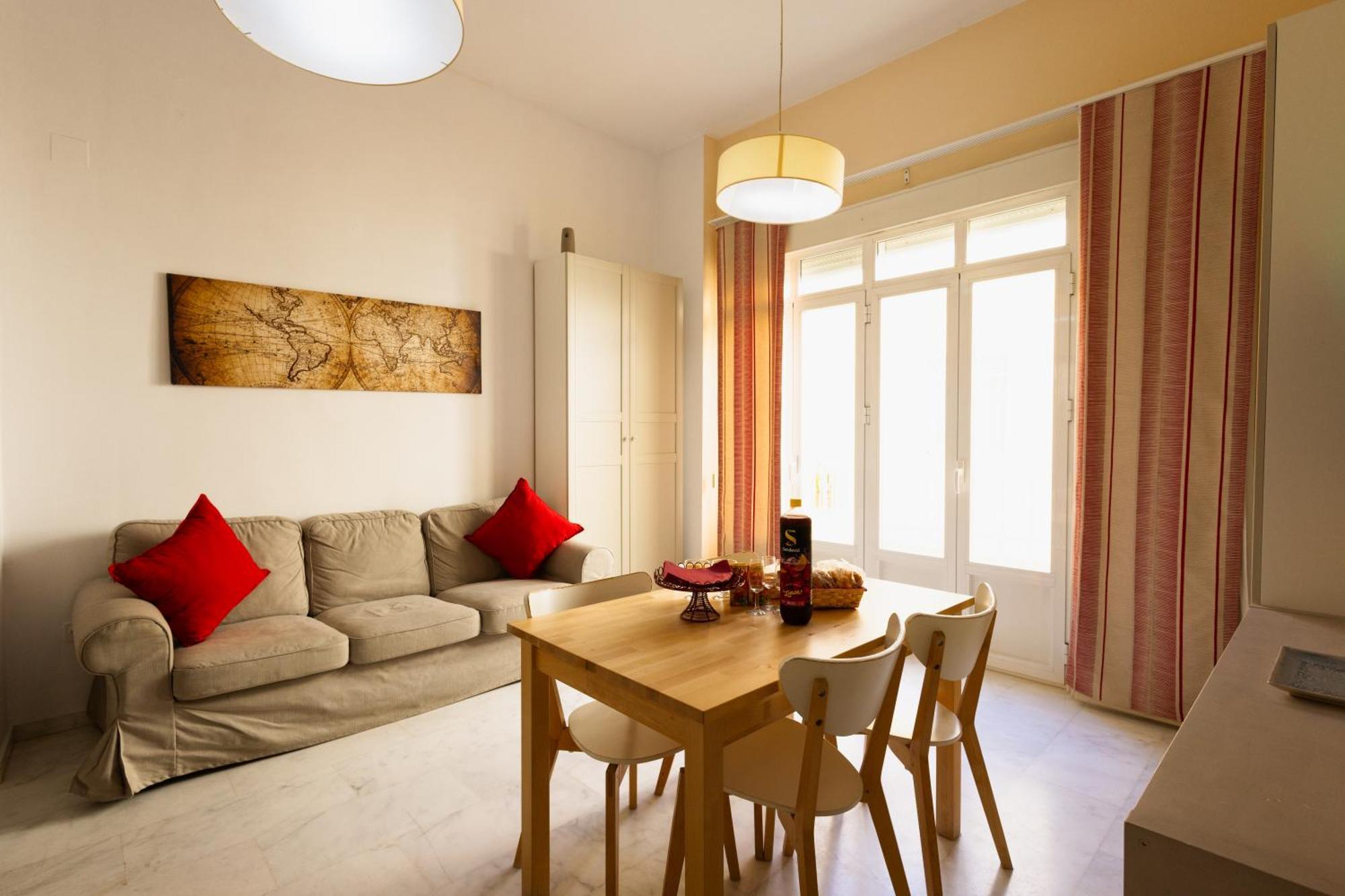 Apartamento Acogedor En Triana Sevilla Kültér fotó